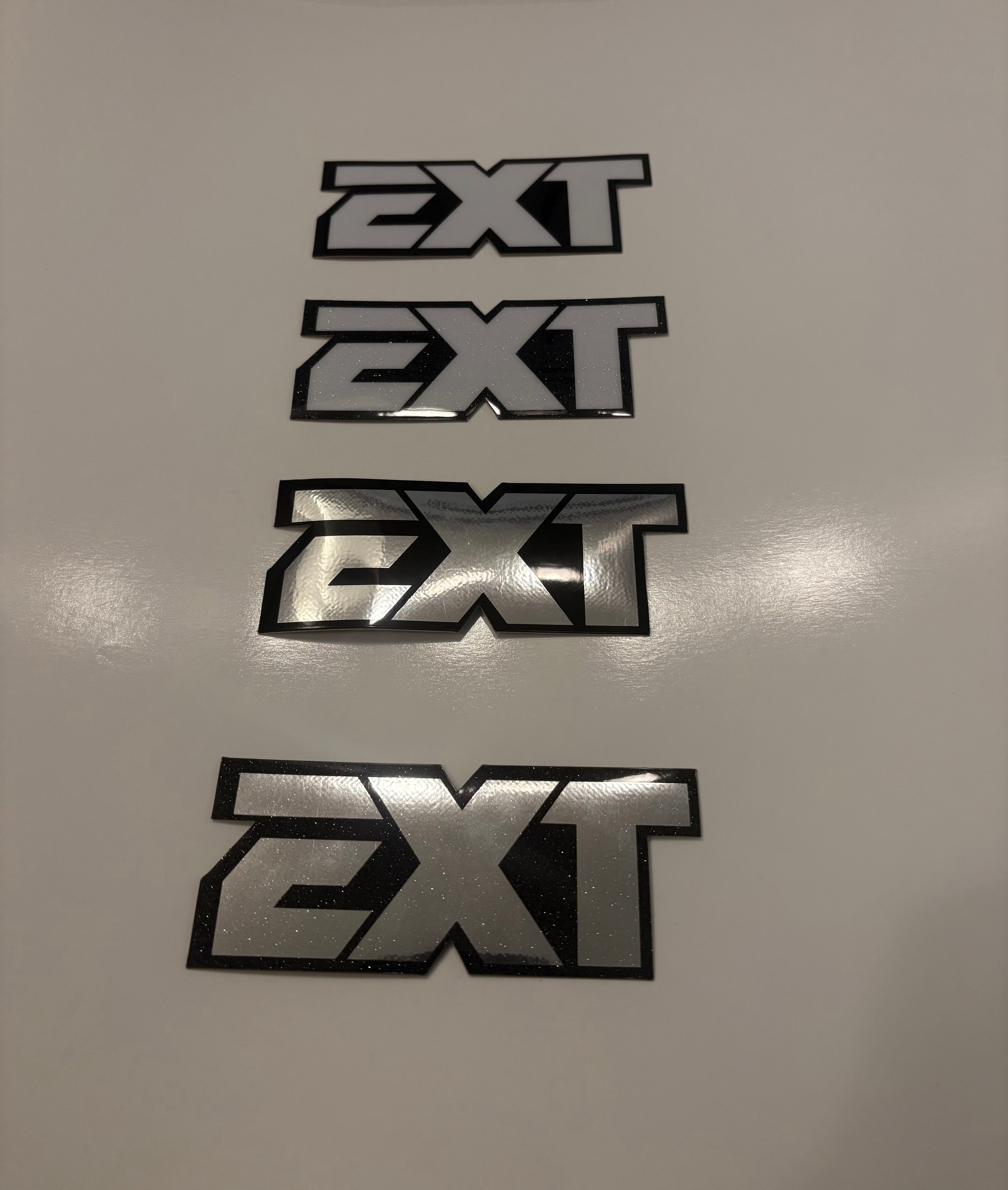EXT Fork Tube Decals