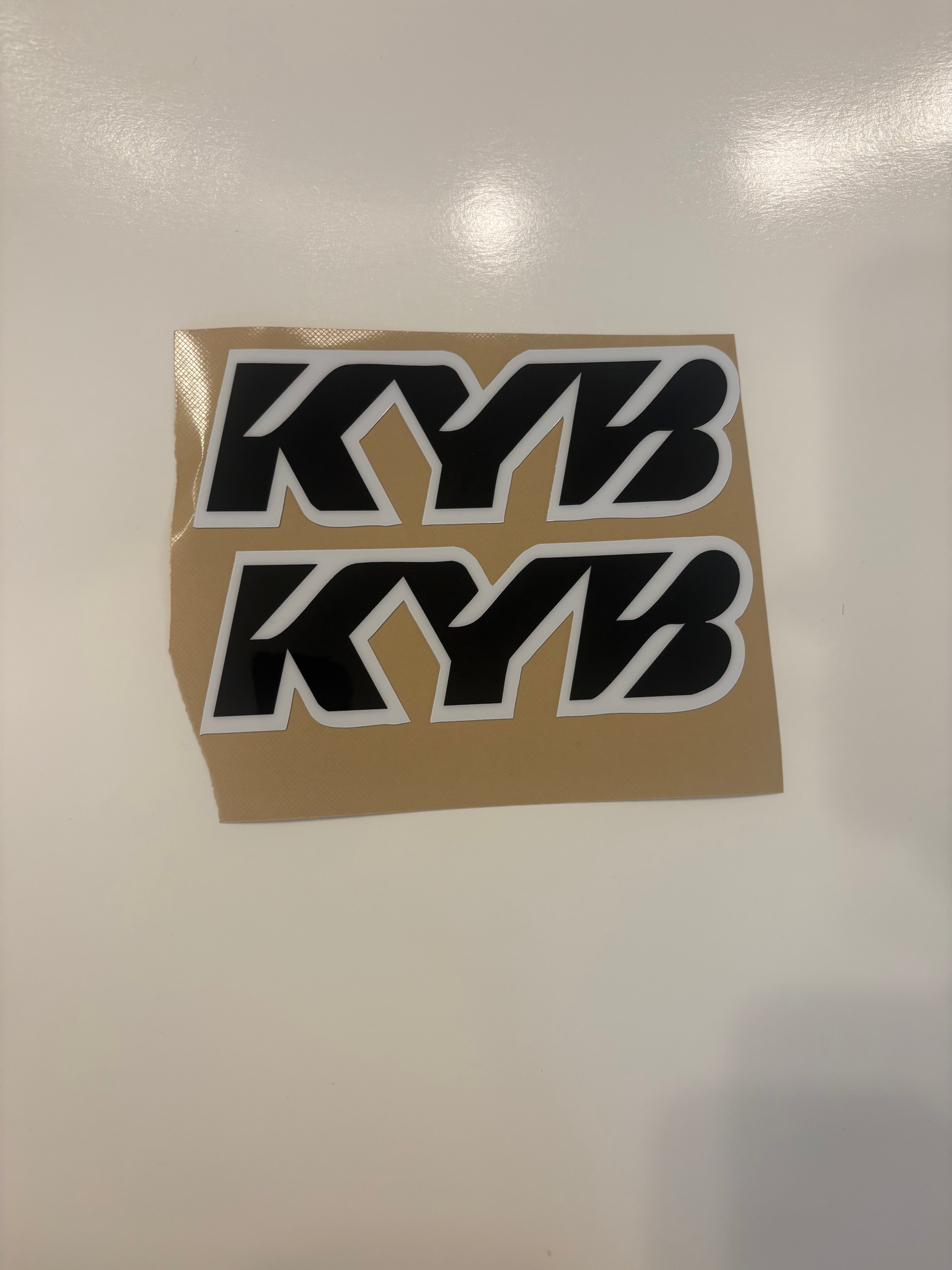 KYB Fork Tube Decal