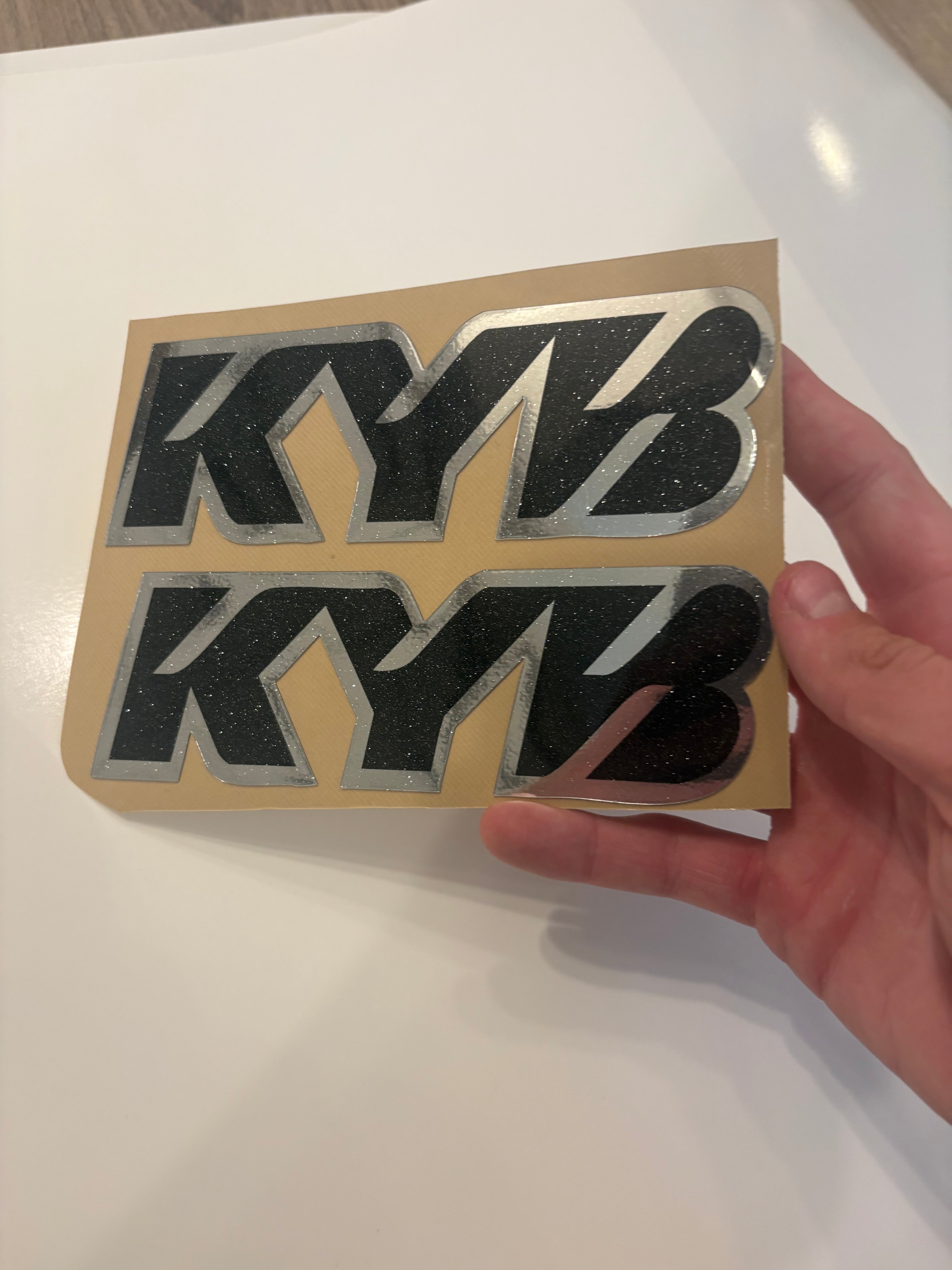 KYB Fork Tube Decal
