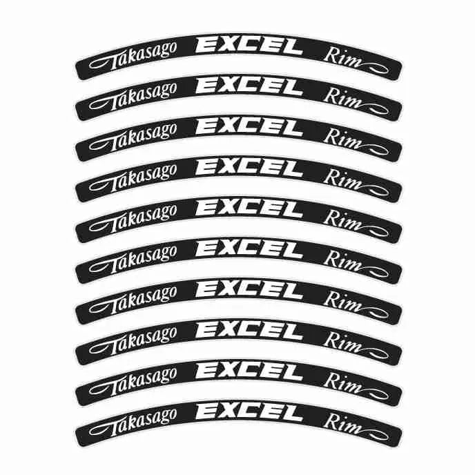 Excel Rim Decals